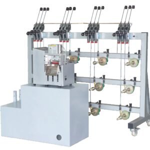 Dedicated lowering machine for 0.9mm optical cable