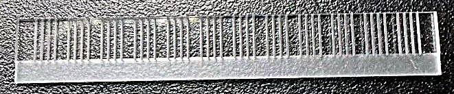 12-up bar of 4CH V-grooves